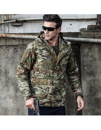 Consul's Spy Tactical Coat for Men's Autumn/Winter Outdoor Waterproof Charge Coat