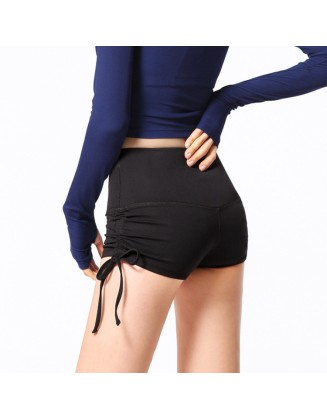 Women's outdoor yoga shorts for sports