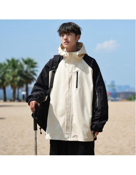 Men's outdoor windproof and waterproof mountain climbing assault suit