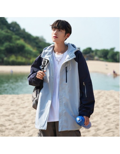 Men's outdoor windproof and waterproof mountain climbing assault suit